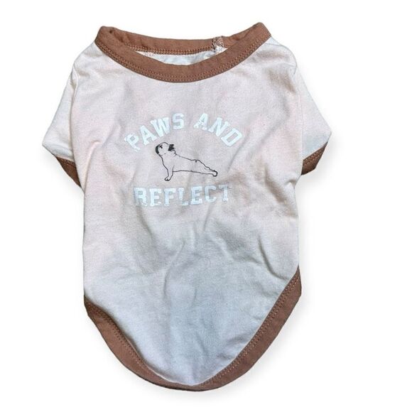 Grayson Pup The Label Pink Brown Paws And Perfect Pet Dog Apparel Small NWOT - Picture 1 of 5